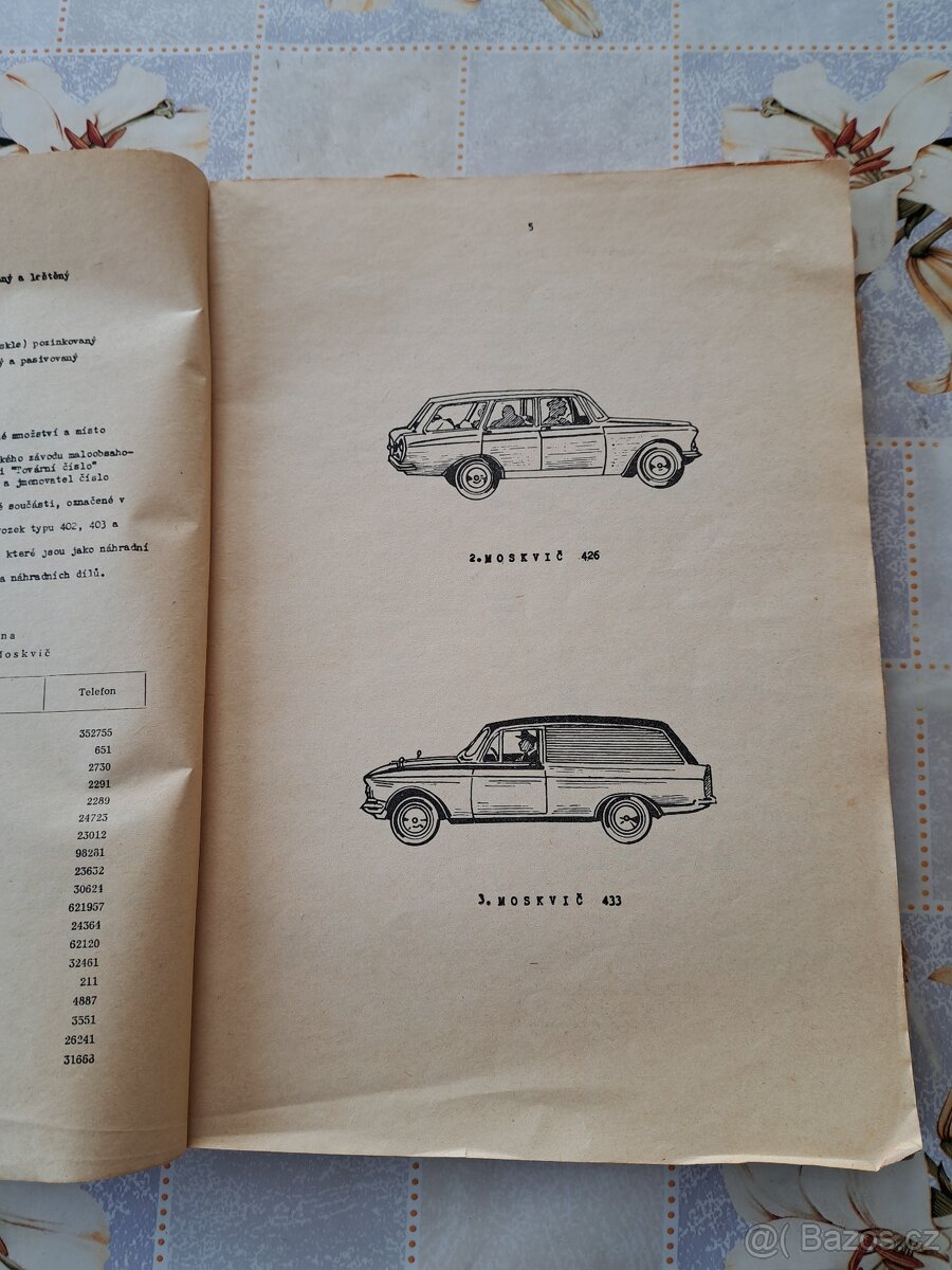 Katalog dílů Moskvič 408 - 2