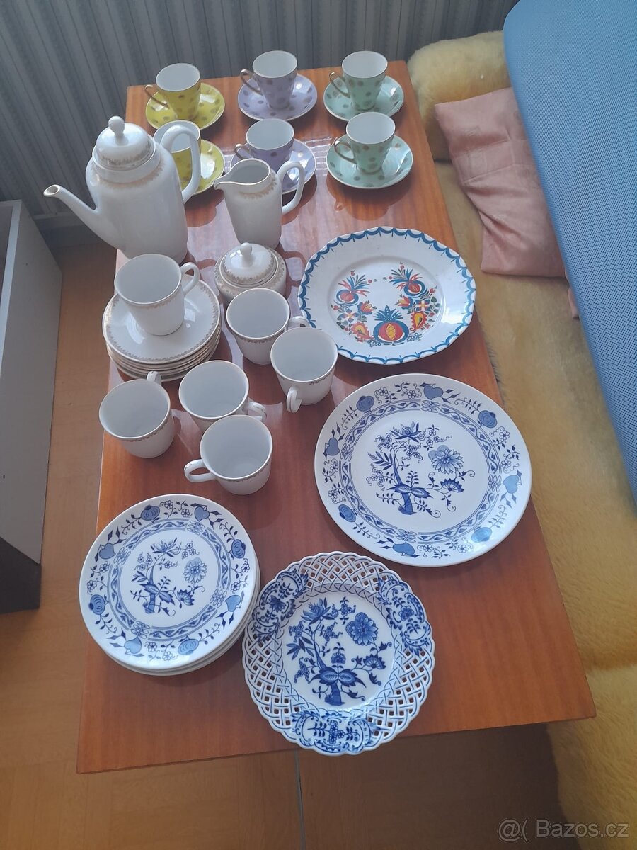 Prodám porcelánové sady, skleničky - 2
