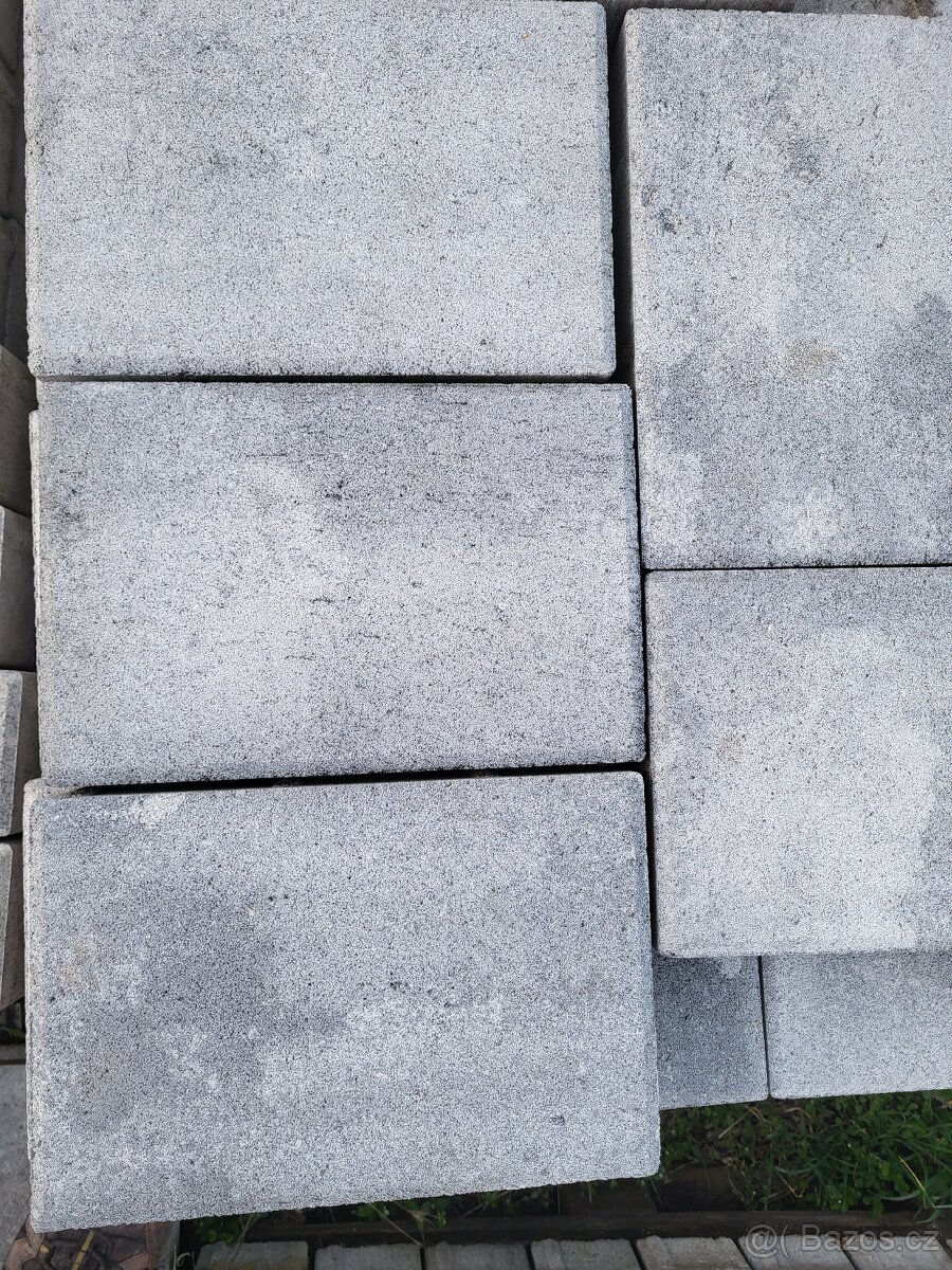 dlažba Semmelrock, Citytop Elegant kombi bíločerná - 2