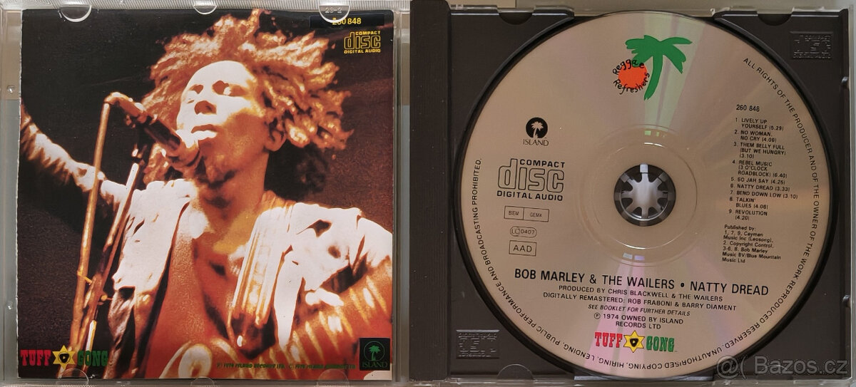 CD Bob Marley: Natty Dread / Rastaman Vibration - 2