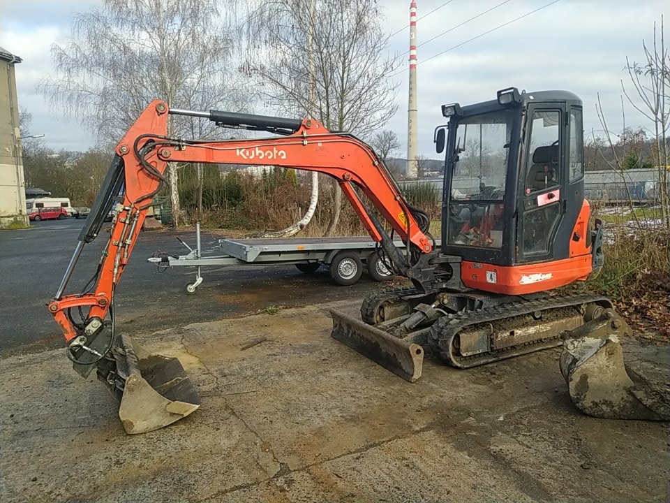 Prodám bagr KUBOTA KX-3a3 - 2
