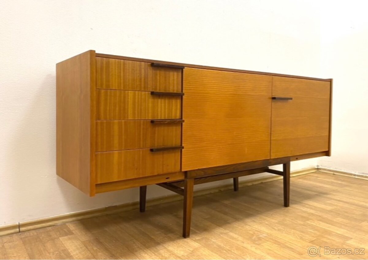 Retro komoda Mezulánik 60. léta ;; - 2