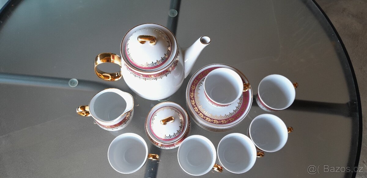 Porcelánový kávový set - 2