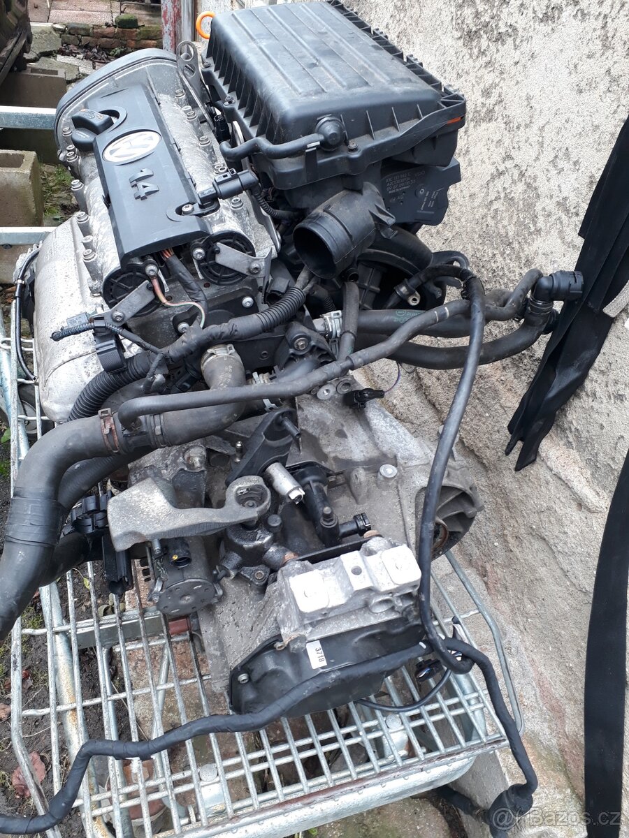 MOTOR GOLF 6. CGGA 1.4 -- NA DÍLY - 2