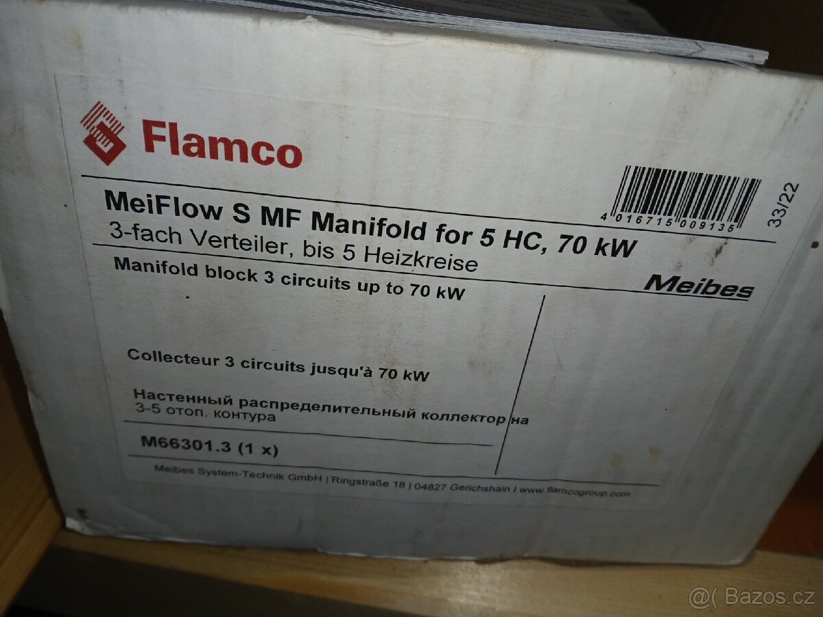 Rozdělovač MEIBES M66301.3 (1X) za polovinu ceny - 2