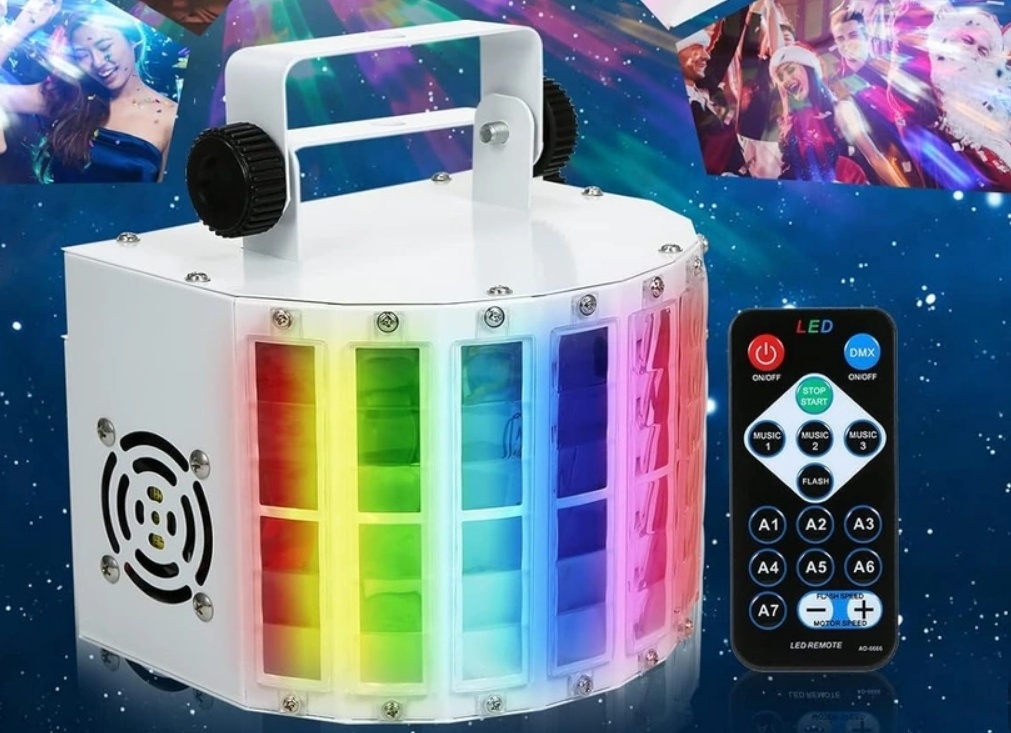 Led Derby Efekt-Sound mode DMX-Dálkové ovládáíní - 2