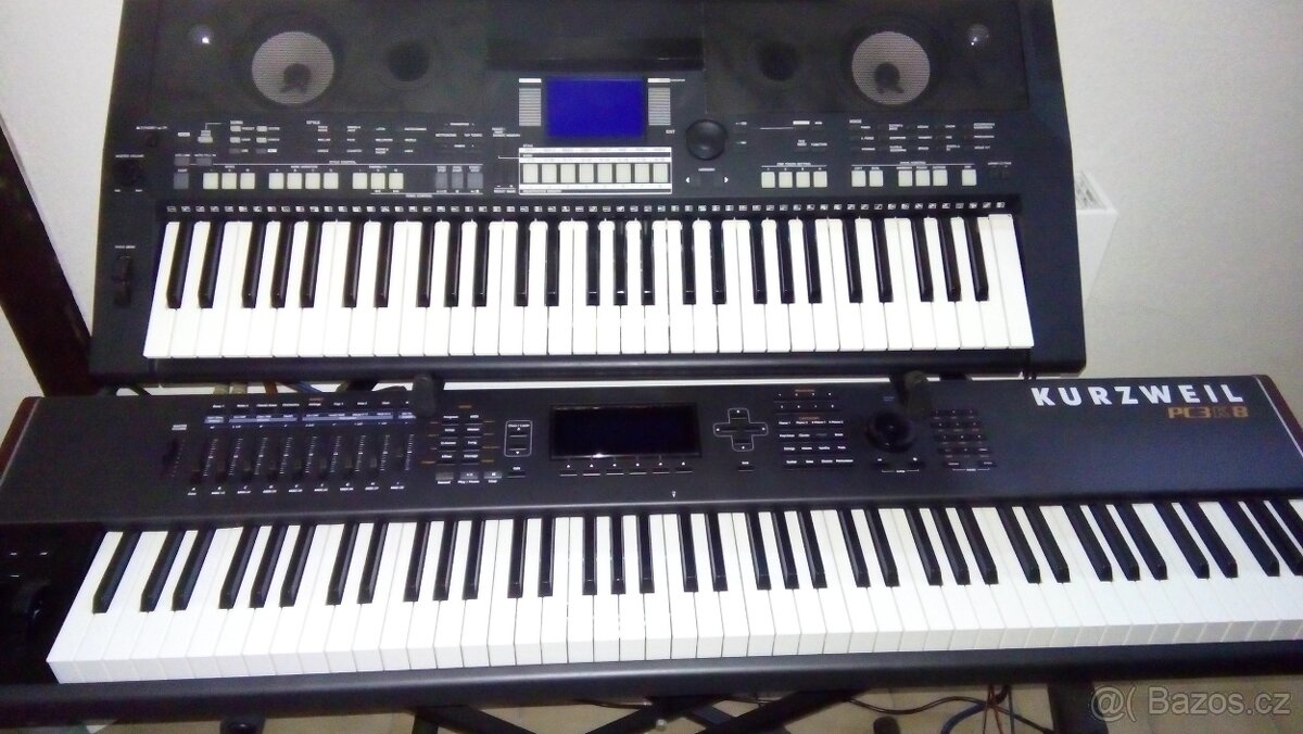 Kurzweil pc3 88 a Yamaha psr S 550 - 2