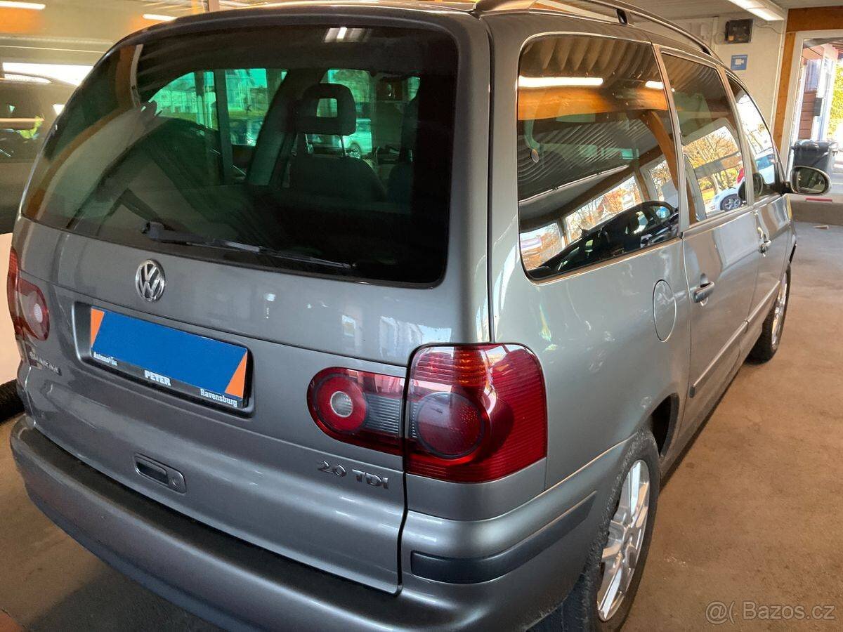 VW Sharan 2.0TDI 103kW,Webasto,Serviska,Tažné. - 2