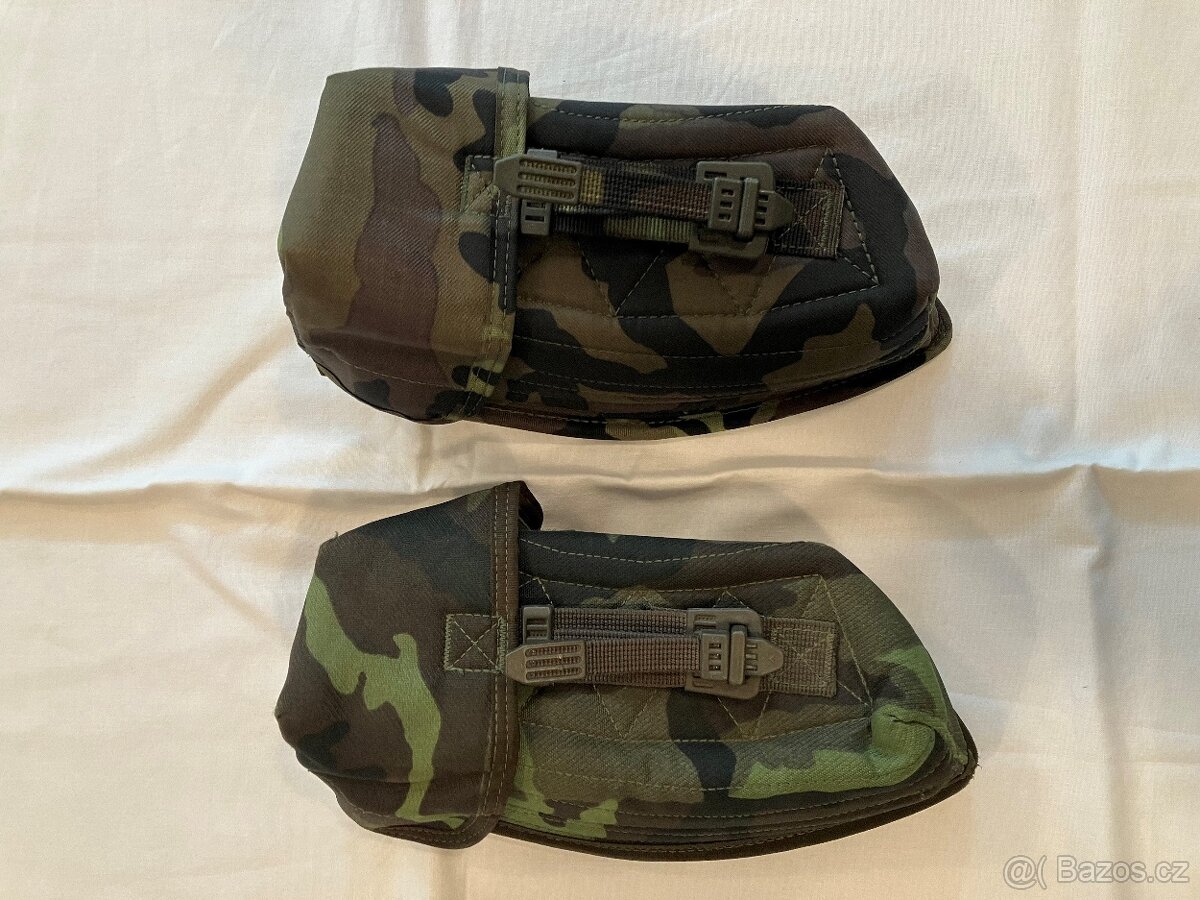 Pouzdro na dva zásobníky SA-58 MNS-2000 - zelený potisk - 2