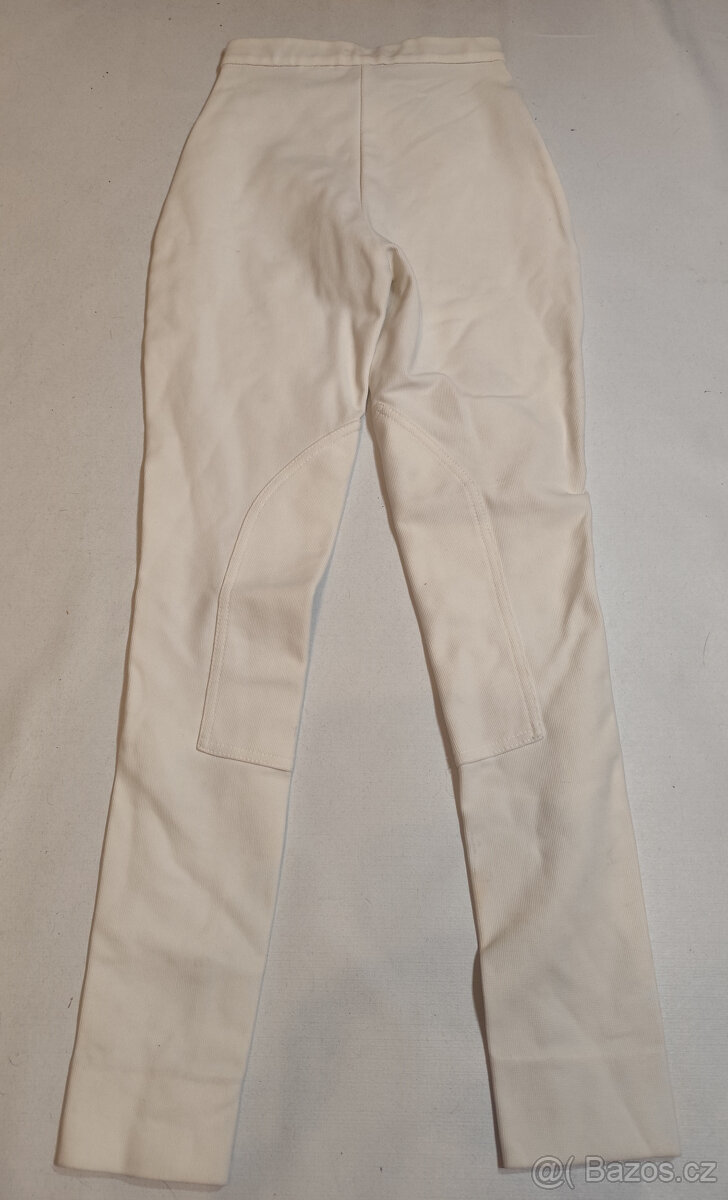 Závodní bílé rajtky Jacey vel.34/36 - 2