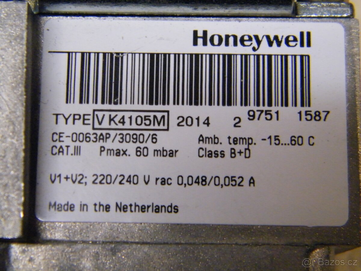 Plynový ventil pro kotel - 2