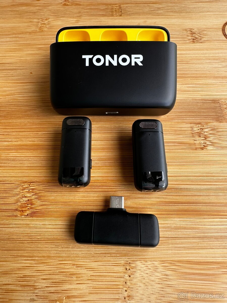 Bezdrátový lavalier mikrofon Tonor TL350 – téměř nový - 2