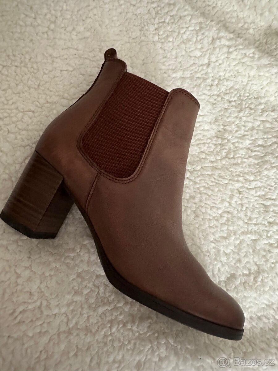 Kozačky Tamaris kůže 36 - 2