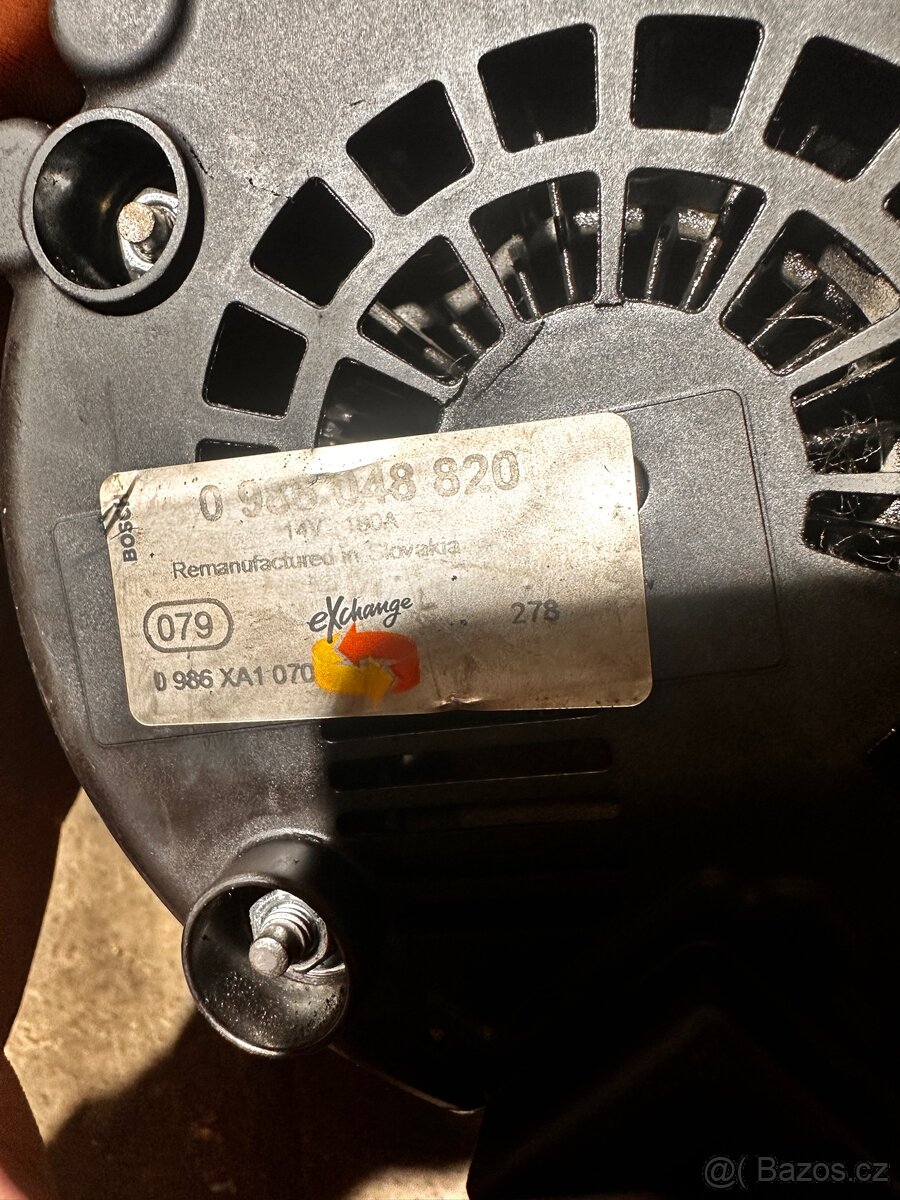 Alternátor bmw e60/61 525i 160kw - 2
