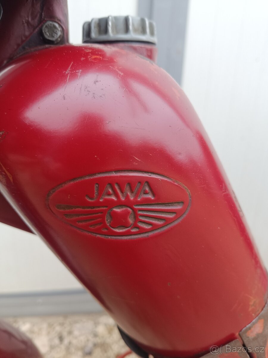 Jawa 550 pionier, parez + starý TP - 2