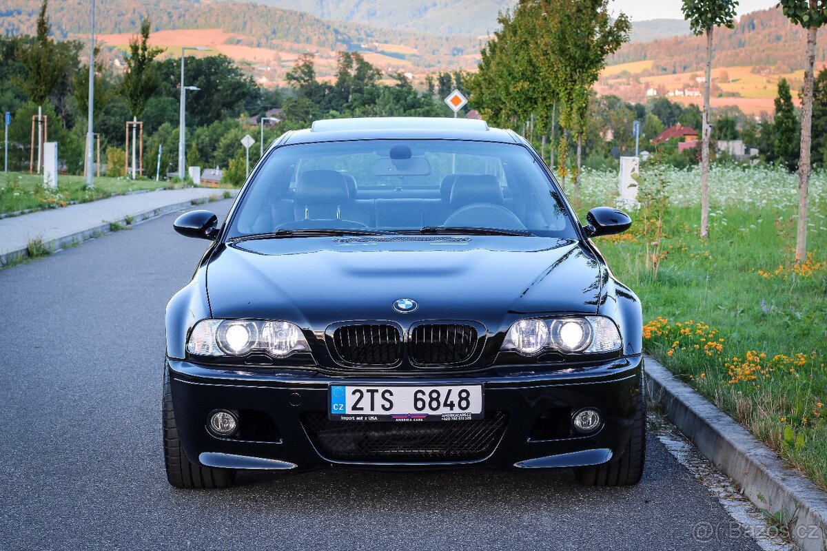 BMW M3 E46 Coupé 3.2i 343 PS – Manuál, originál, 137tkm - 2