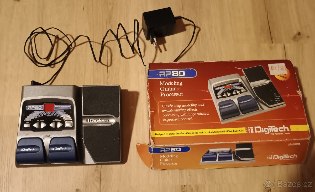 kytarový multiefekt DigiTech RP 80 - 2