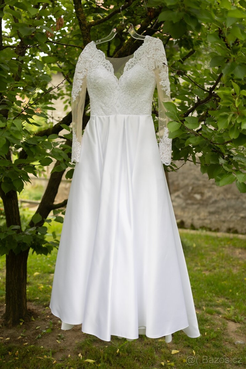 Svatební šaty vel. 36/38 - 2