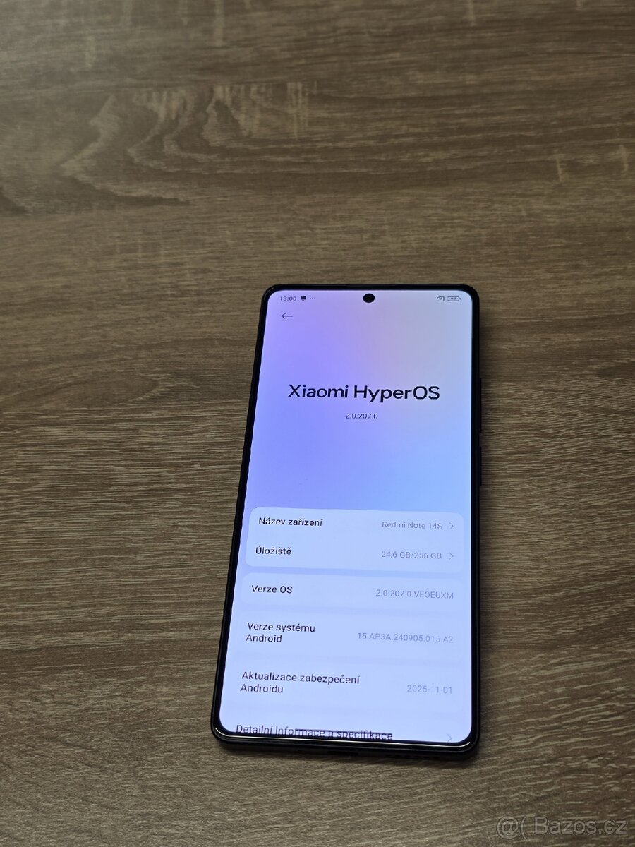 Xiaomi redmi note 14s 8/256GB - 2