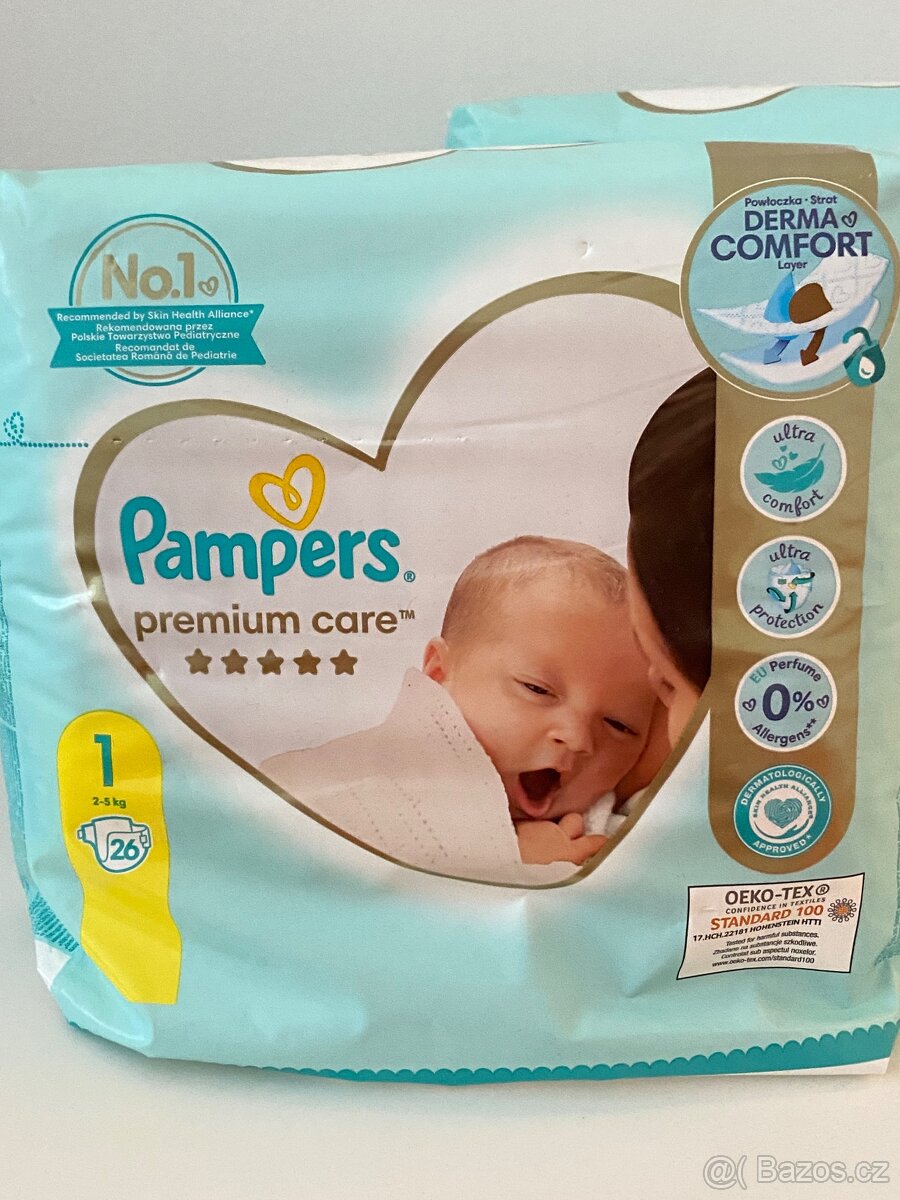 Pleny Pampers 1 premium care - 2
