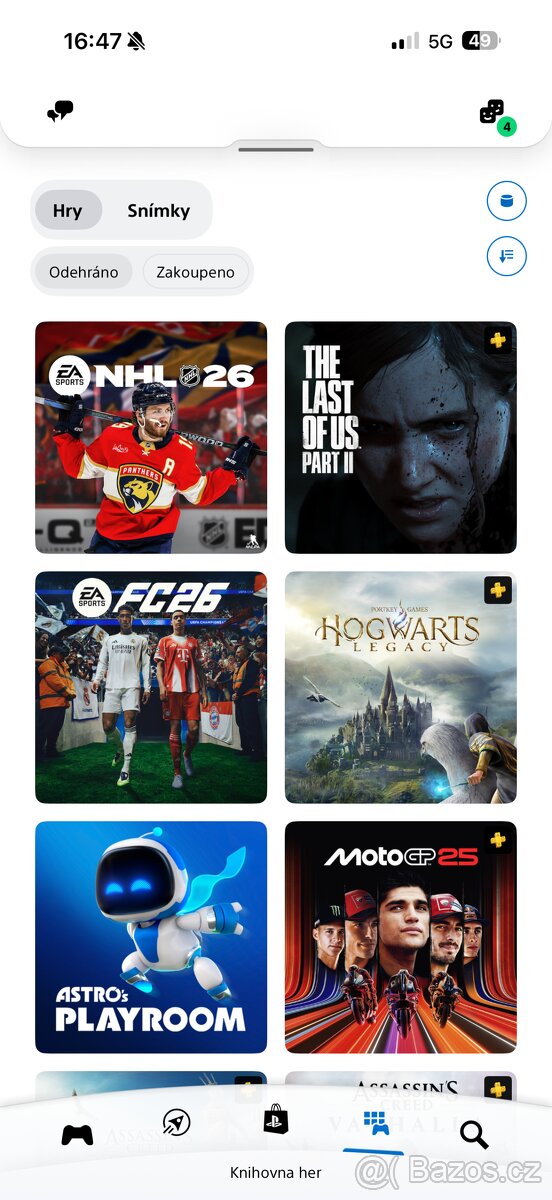 PlayStation 5 + PS Plus a hry - záruka 21 měsíců - 2