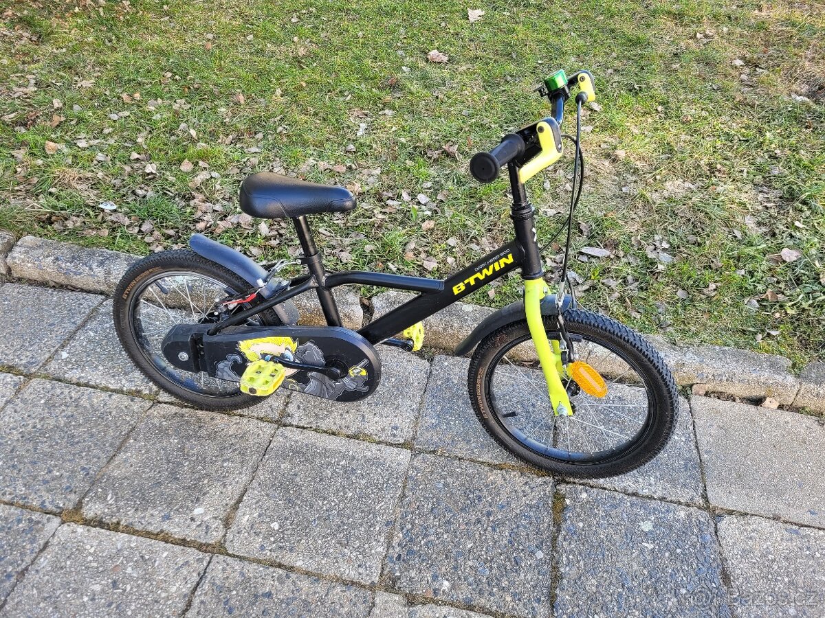 Dětské kolo 16 B-TWIN Dark Hero - 2