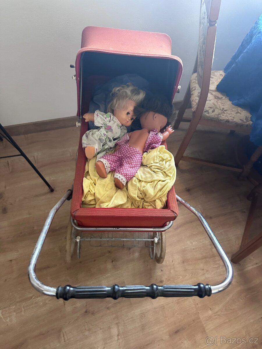 Retro dětský kočárek - 2