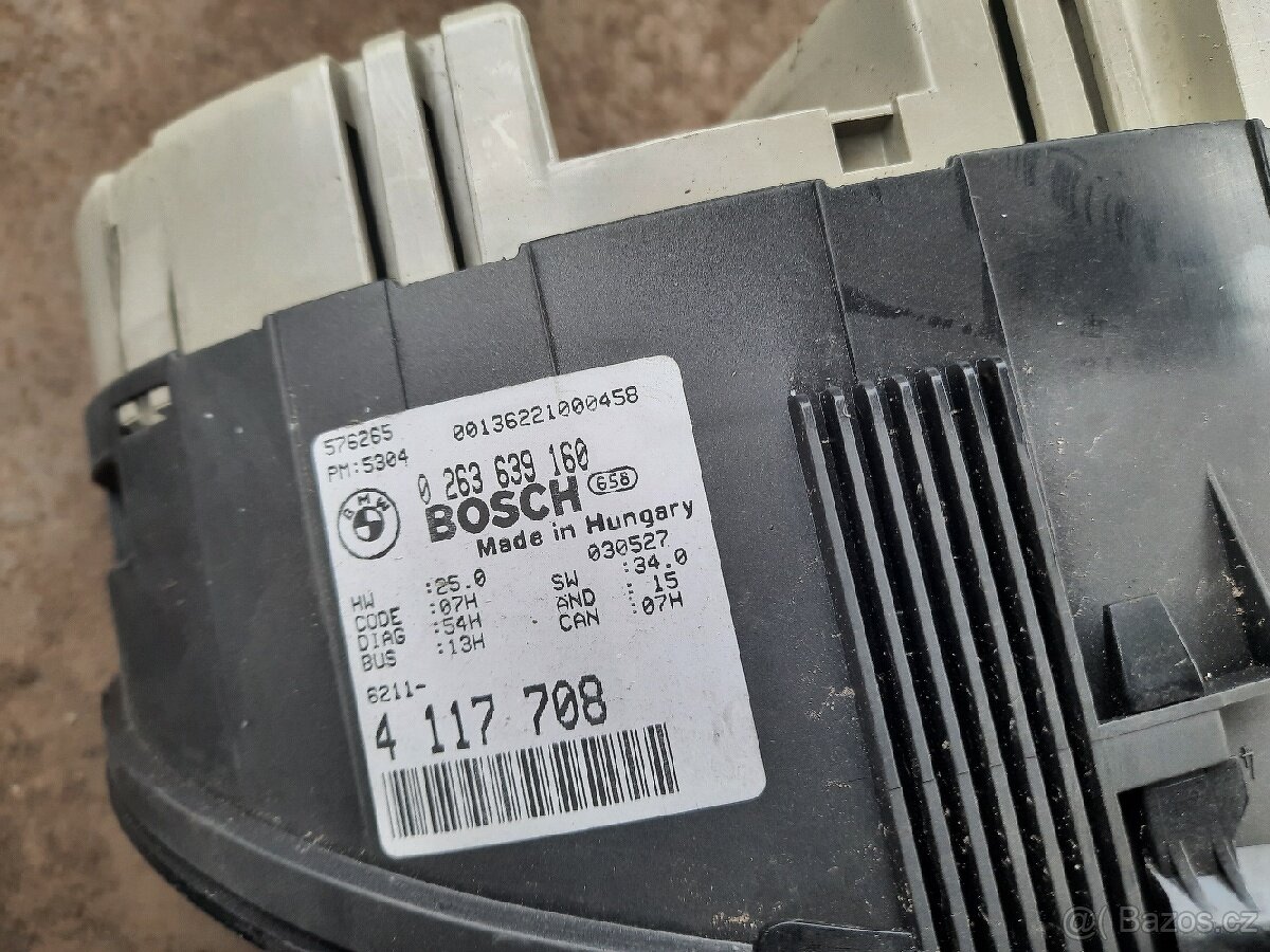 Budíky BMW e46 diesel - 2