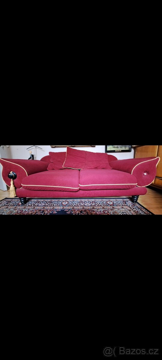 Sametový gauč, pohovka - 2