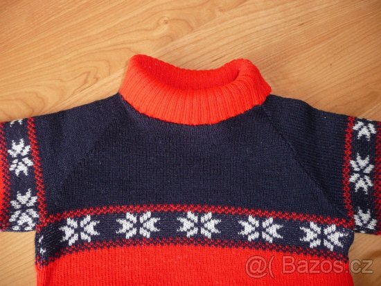 Dětský zimní svetr, vel.98 - 2