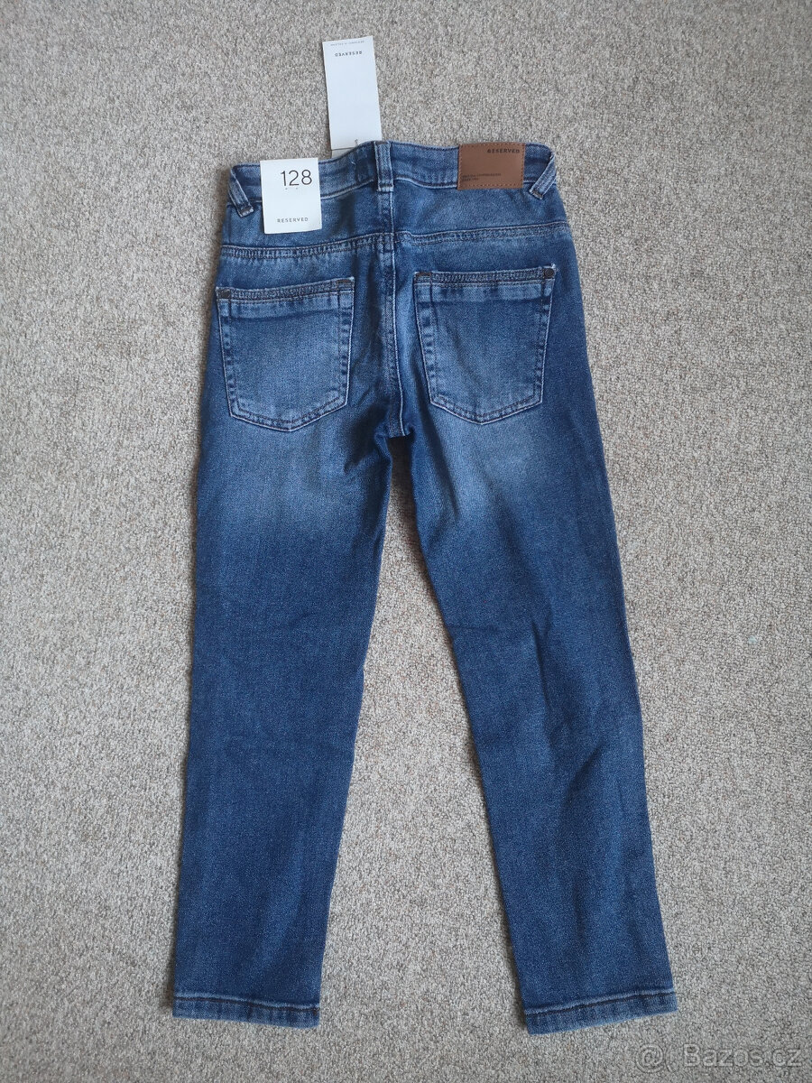 Nové džíny Reserved vel. 128 - 2