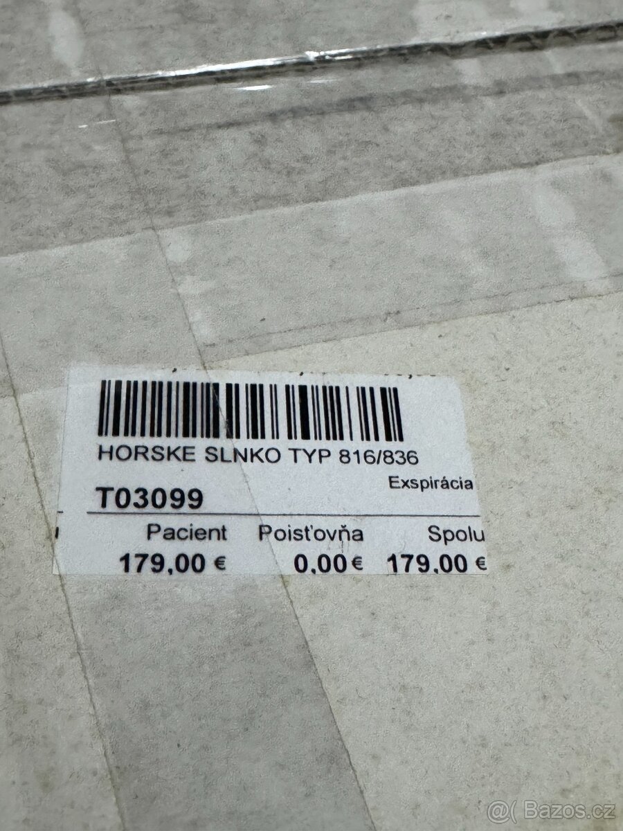 Horské slunce EFBE-SCHOTT 836N - 2