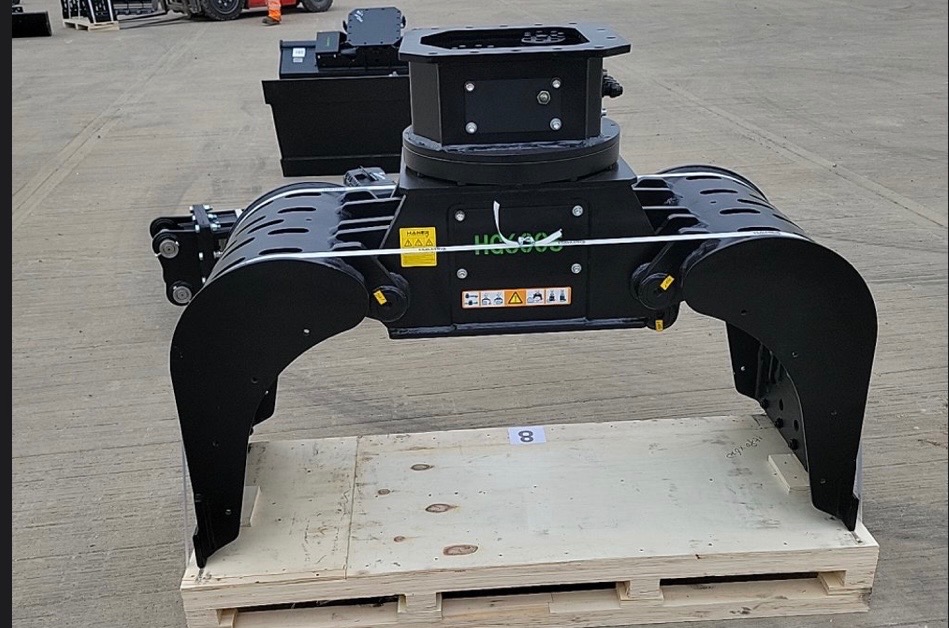 Sortýrovací drapák HG600S s rotátorem pro bagry 7-12t - 2