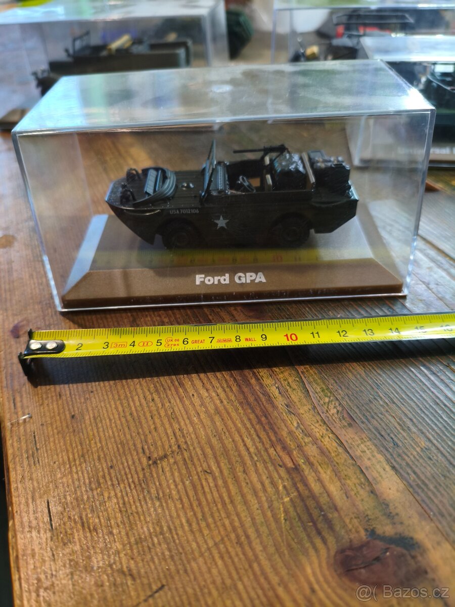 Modely vojenské techniky 1:43 - 2