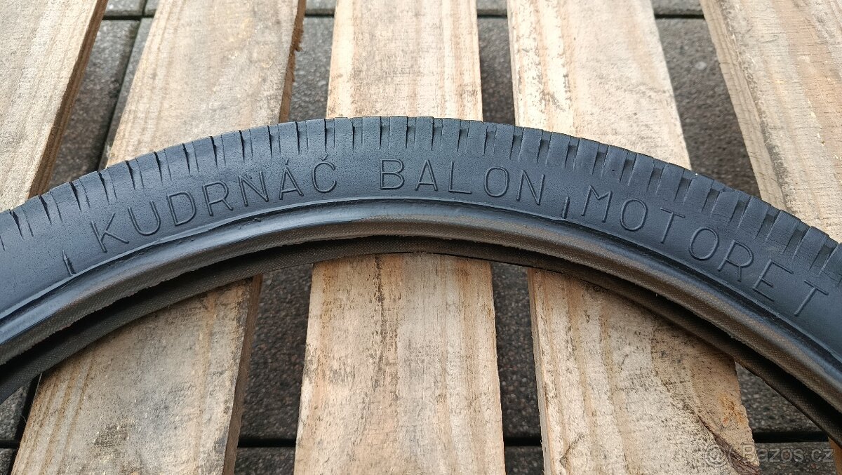 KUDRNÁČ BALON MOTORET 2,25-19 originál motopneu - 2