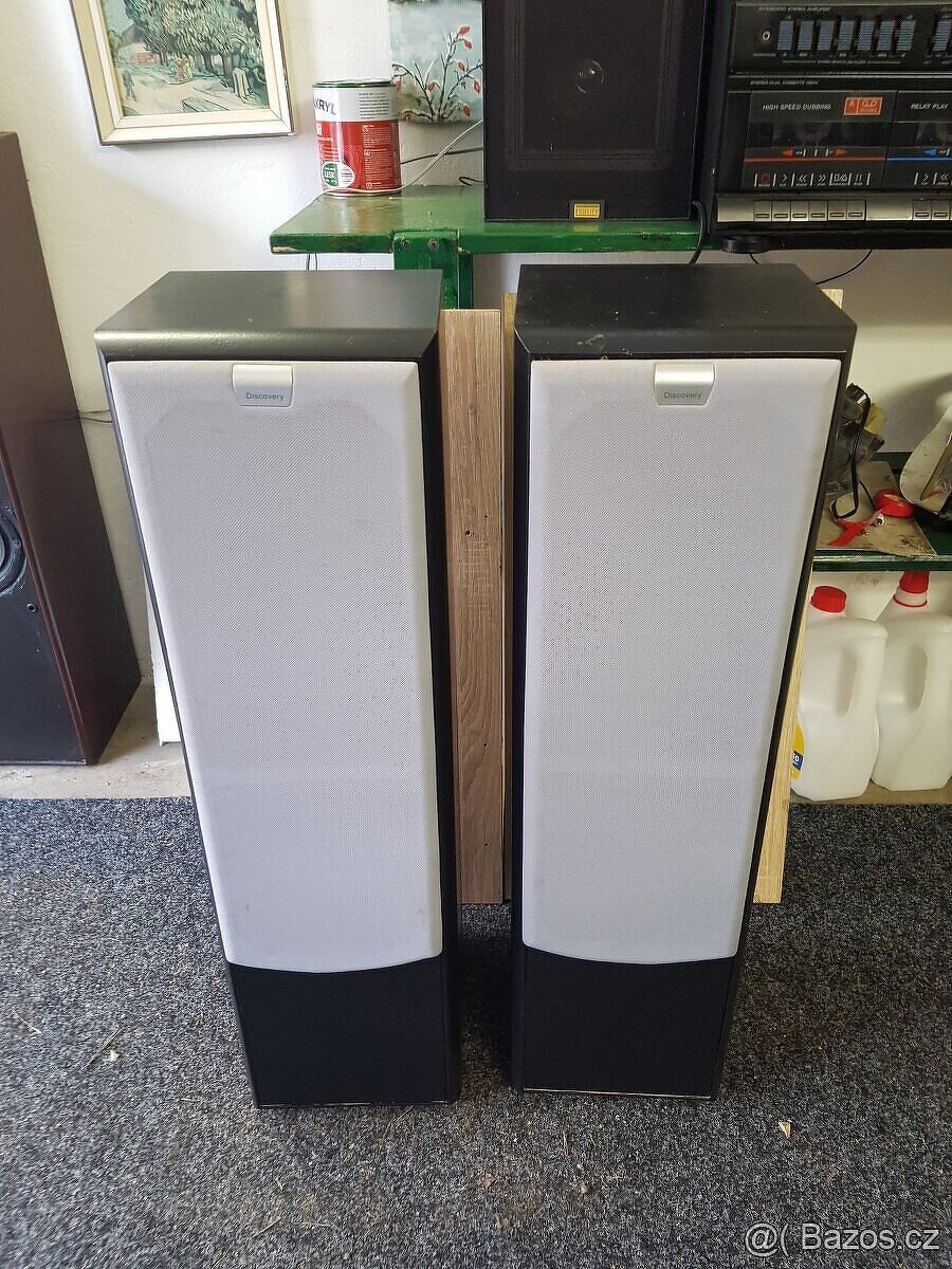 Reprobedny sloupové černé super zvuk a basy - 2