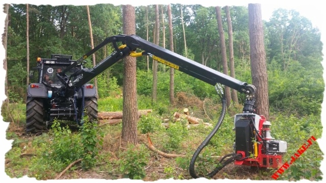 Harvestorová hydraulická ruka Kesla 671H - 2