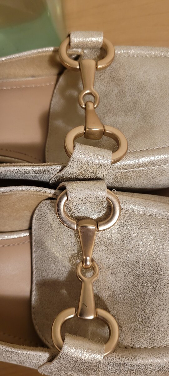 Nové kožené polobotky - 2