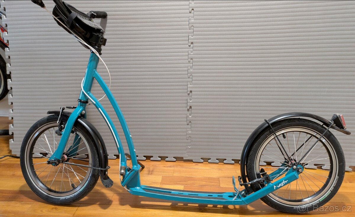 MIBO Mastr skládací koloběžka ocean blue - 2