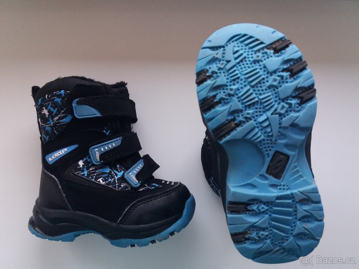 Dětské zimní boty LOAP NAO KBU1524 vel. 22 - 2