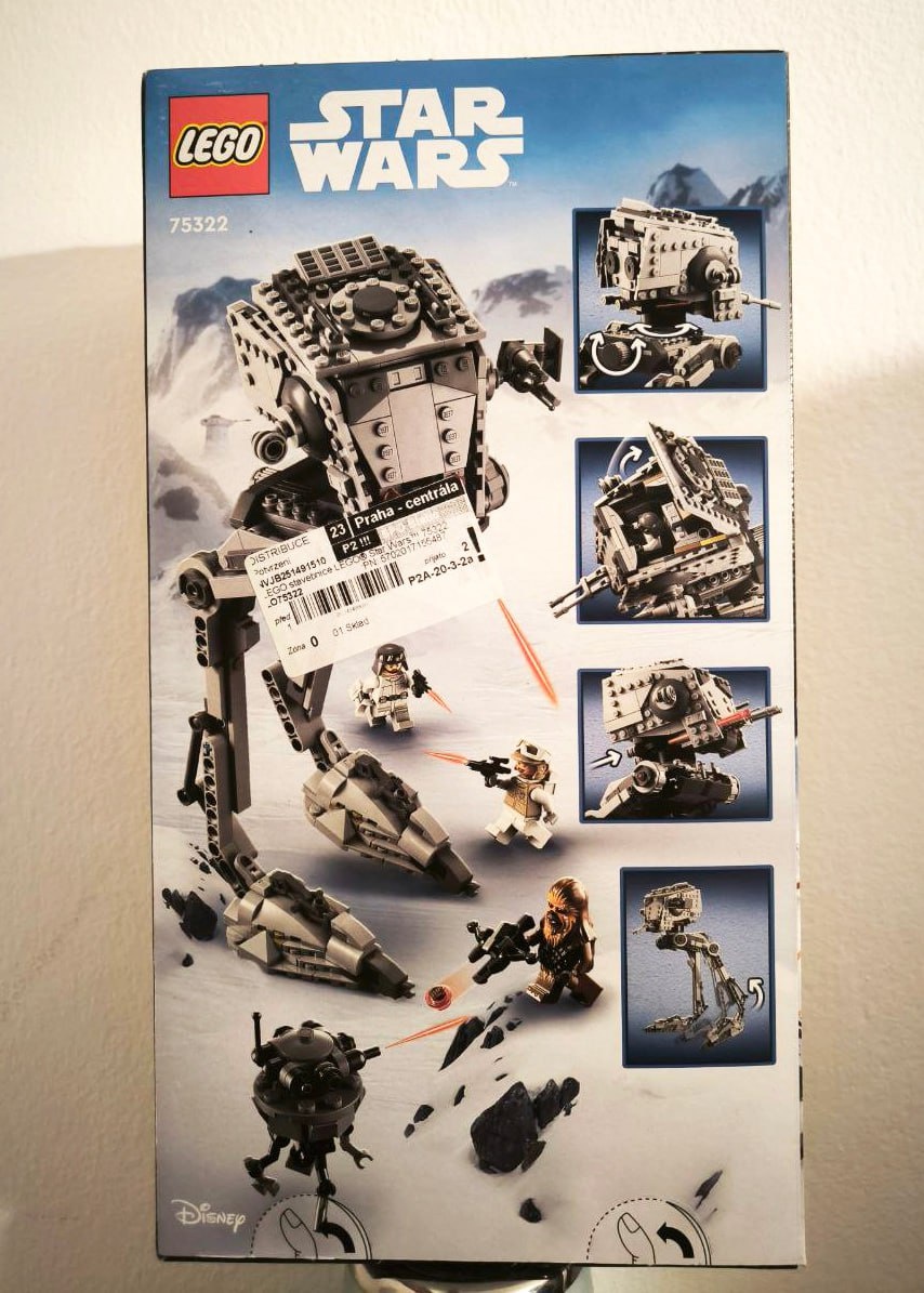 Nerozbalená stavebnice LEGO Star Wars 75322 AT-ST z planety - 2