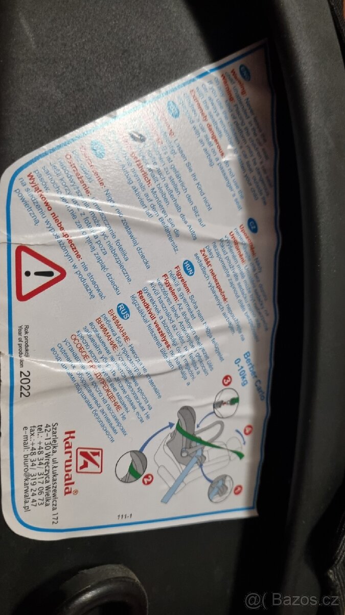 Dětská autosedačka - 2