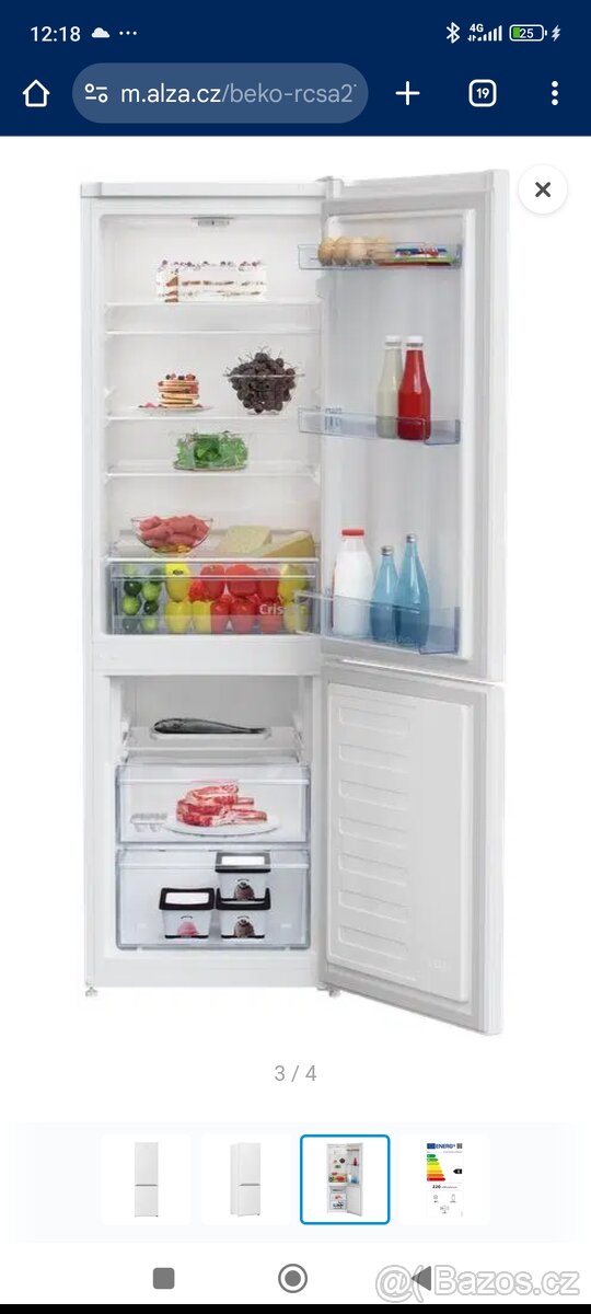 Lednice Beko RCSA270K40WN - 2