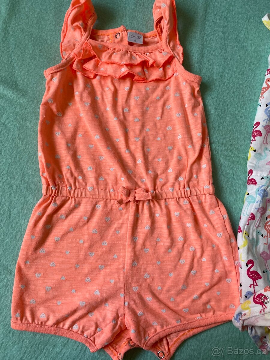 Letní overaly, šaty s laclem 98 - 2