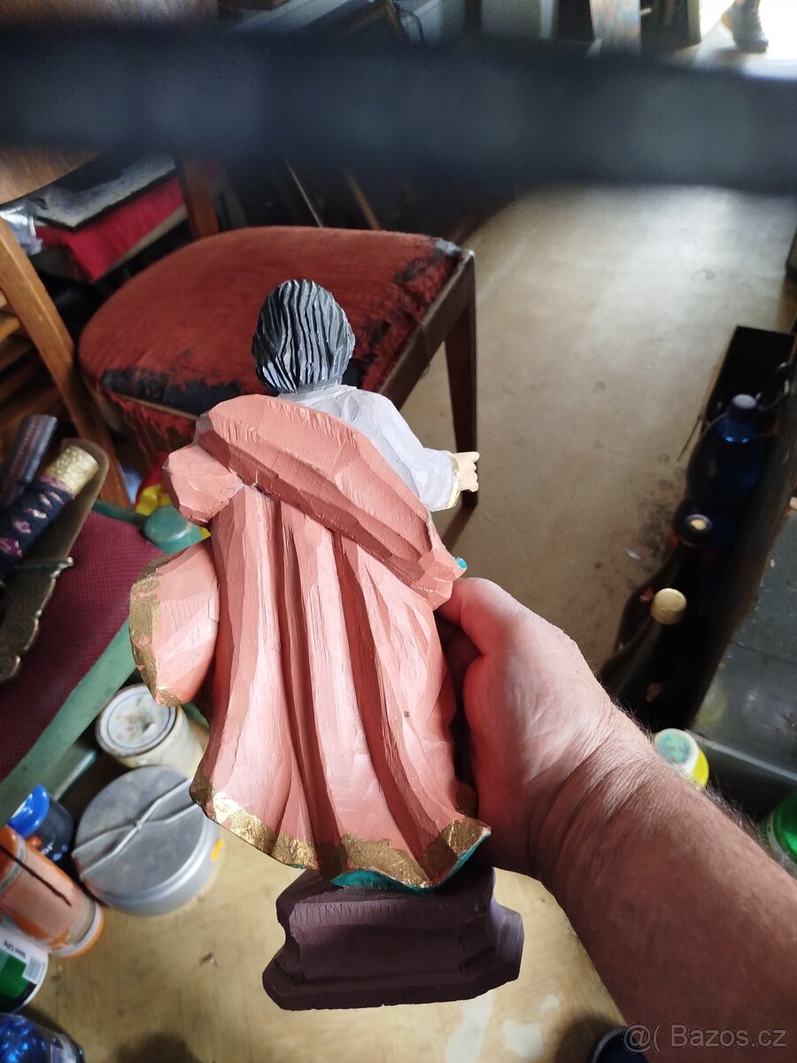 Dřevěna socha Ježíše - 2