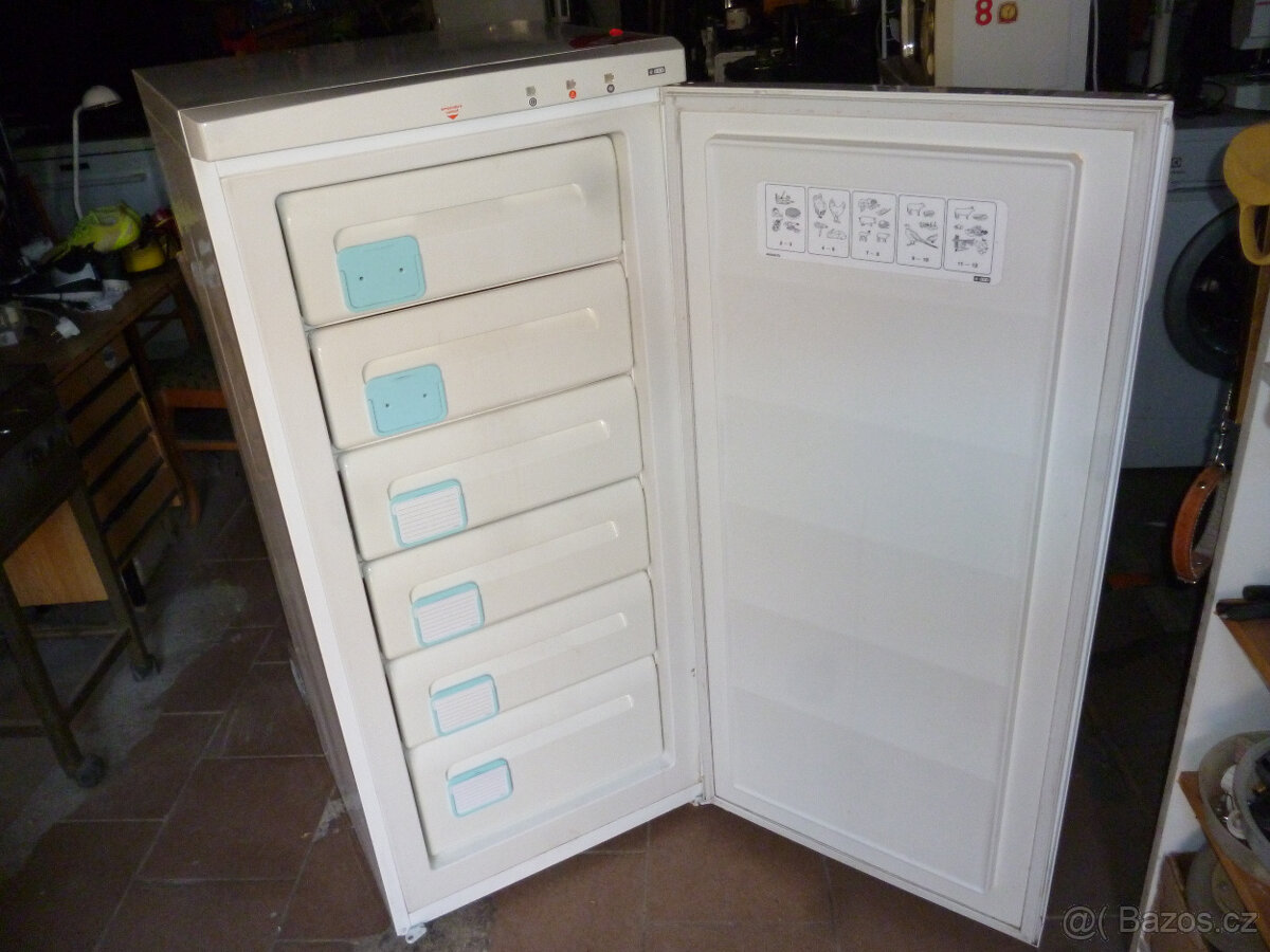 šuplíkový mrazák ardo, obsah 185 l - 2