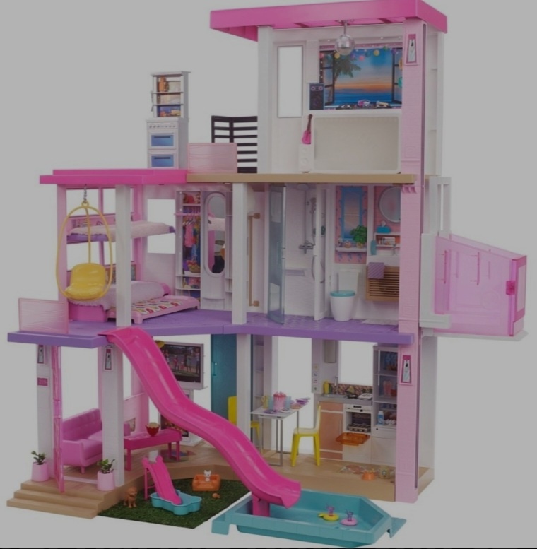 Barbie dům snů, karavan, panenky s doplňky - 2