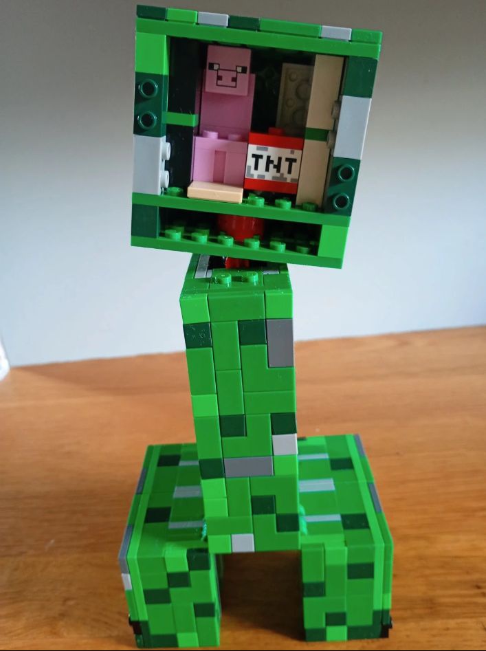 Minecraft lego Creeper - 2