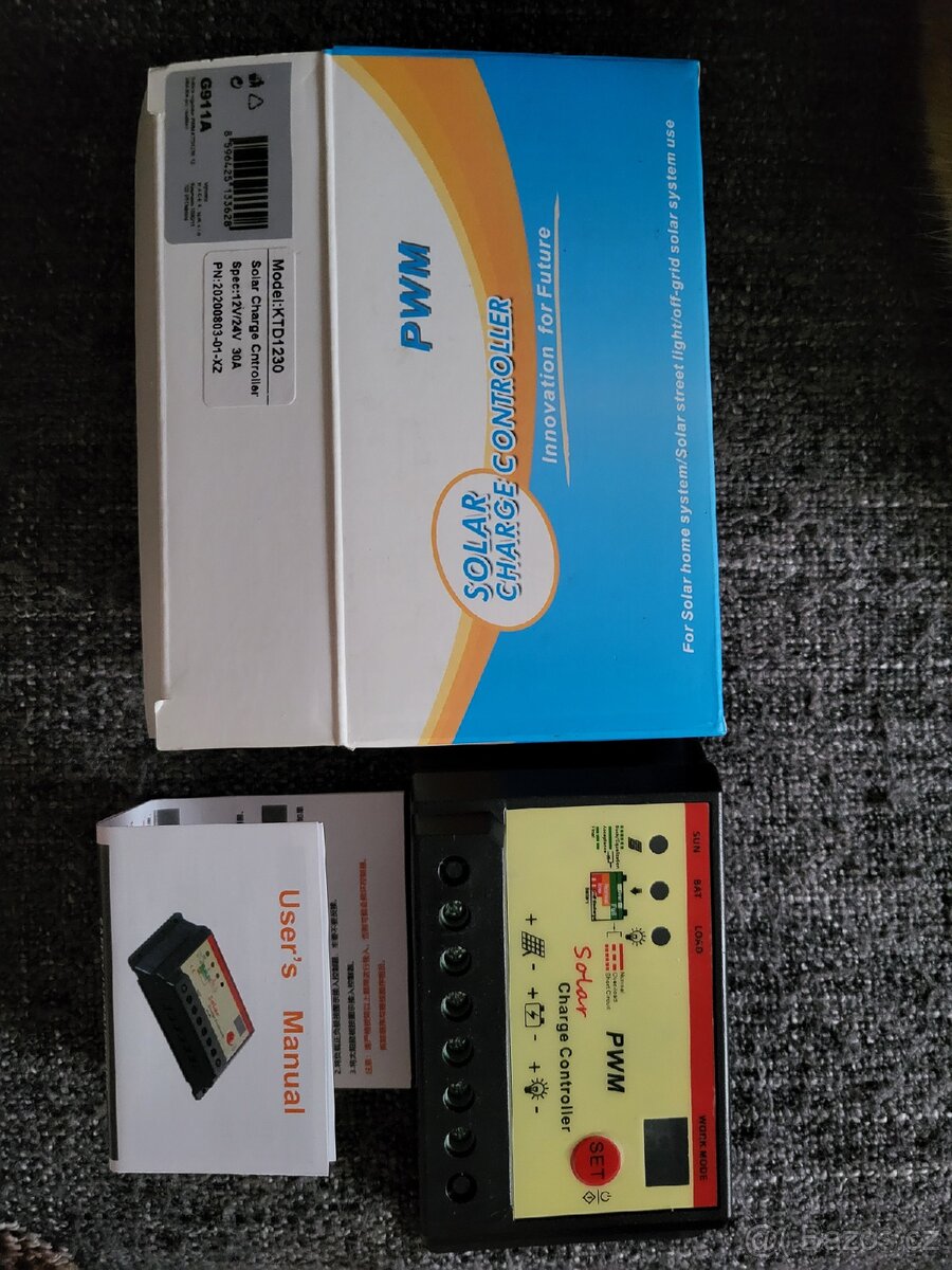 Solární regulátor KTD1230 nepoužitý - 2