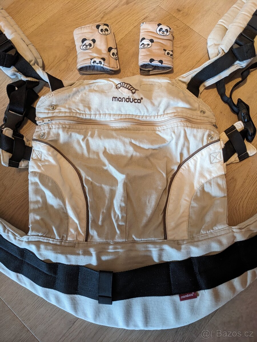 Manduca + softshellová ochranná kapsa + slintáčky - 2